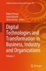 Image for Digital Technologies and Transformation in Business, Industry and Organizations