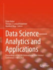 Image for Data Science—Analytics and Applications
