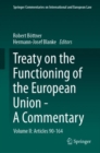 Image for Treaty on the Functioning of the European Union - A Commentary