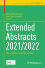 Image for Extended abstracts 2021/2022  : ghent analysis and PDE seminar