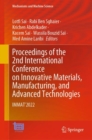 Image for Proceedings of the 2nd International Conference on Innovative Materials, Manufacturing, and Advanced Technologies