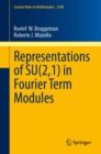 Image for Representations of SU(2,1) in Fourier Term Modules : 2340