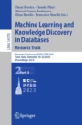 Image for Machine learning and knowledge discovery in databases  : research trackPart II