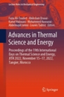 Image for Advances in Thermal Science and Energy: Proceedings of the 19th International Days on Thermal Science and Energy, JITH 2022, November 15-17, 2022, Tangier, Morocco