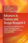 Image for Advances in fashion and design research  : proceedings of the 6th International Fashion and Design Congress, CIMODE 2023, October 4-6, 2023, Mexico City, MexicoII