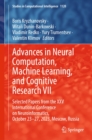 Image for Advances in Neural Computation, Machine Learning, and Cognitive Research VII: Selected Papers from the XXV International Conference on Neuroinformatics, October 23-27, 2023, Moscow, Russia
