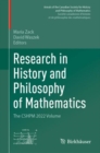 Image for Research in history and philosophy of mathematics  : the CSHPM 2022 volume