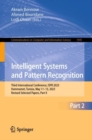 Image for Intelligent systems and pattern recognition  : Third International Conference, ISPR 2023, Hammamet, Tunisia, May 11-13, 2023, revised selected papersPart II