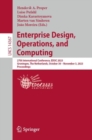Image for Enterprise Design, Operations, and Computing: 27th International Conference, EDOC 2023, Groningen, The Netherlands, October 30 - November 3, 2023, Proceedings : 14367