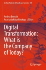 Image for Digital Transformation: What is the Company of Today?
