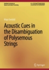 Image for Acoustic cues in the disambiguation of polysemous strings