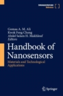 Image for Handbook of nanosensors  : materials and technological applications