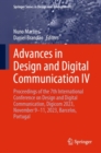 Image for Advances in design and digital communication IV  : proceedings of the 7th International Conference on Design and Digital Communication, Digicom 2023, November 9-11, 2023, Barcelos, Portugal