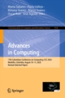 Image for Advances in Computing: 17th Colombian Conference on Computing, CCC 2023, Medellin, Colombia, August 10-11, 2023, Revised Selected Papers