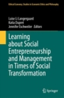 Image for Learning about Social Entrepreneurship and Management in Times of Social Transformation