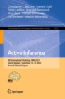 Image for Active inference  : 4th International Workshop, IWAI 2023, Ghent, Belgium, September 13-15, 2023, revised selected papers