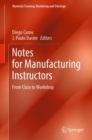 Image for Notes for manufacturing instructors  : from class to workshop