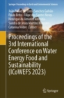 Image for Proceedings of the 3rd International Conference on Water Energy Food and Sustainability (ICoWEFS 2023)