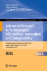 Image for Advanced research in technologies, information, innovation and sustainability  : Third International Conference, ARTIIS 2023, Madrid, Spain, October 18-20, 2023, proceedingsPart II