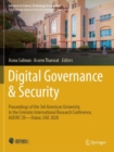 Image for Digital Governance &amp; Security: Proceedings of the 3rd American University in the Emirates International Research Conference, AUEIRC&#39;20-Dubai, UAE 2020