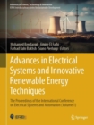 Image for Advances in Electrical Systems and Innovative Renewable Energy Techniques