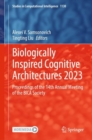 Image for Biologically Inspired Cognitive Architectures 2023: Proceedings of the 14th Annual Meeting of the BICA Society