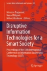 Image for Disruptive Information Technologies for a Smart Society