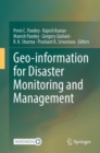 Image for Geo-information for disaster monitoring and management