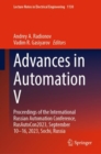 Image for Advances in automation V  : proceedings of the International Russian Automation Conference, RusAutoCon2023, September 10-16, 2023, Sochi, Russia
