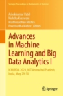 Image for Advances in Machine Learning and Big Data Analytics I
