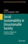 Image for Social Sustainability in Unsustainable Society