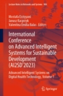Image for International Conference on Advanced Intelligent Systems for Sustainable Development (AI2SD&#39;2023): Advanced Intelligent Systems on Digital Health Technology, Volume 1