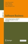 Image for Software Business : 14th International Conference, ICSOB 2023, Lahti, Finland, November 27–29, 2023, Proceedings