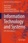 Image for Information Technology and Systems : ICITS 2024, Volume 2