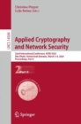 Image for Applied Cryptography and Network Security