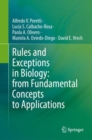 Image for Rules and exceptions in biology  : from fundamental concepts to applications