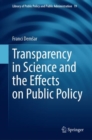 Image for Transparency in Science and the Effects on Public Policy