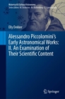 Image for Alessandro Piccolomini’s Early Astronomical Works: II. An Examination of Their Scientific Content