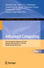Image for Advanced Computing: 13th International Conference, IACC 2023, Kolhapur, India, December 15-16, 2023, Revised Selected Papers, Part I