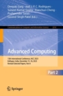Image for Advanced Computing : 13th International Conference, IACC 2023, Kolhapur, India, December 15–16, 2023, Revised Selected Papers, Part II