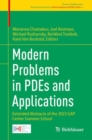 Image for Modern Problems in PDEs and Applications : Extended Abstracts of the 2023 GAP Center Summer School
