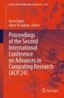 Image for Proceedings of the Second International Conference on Advances in Computing Research (ACR’24)