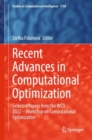 Image for Recent advances in computational optimization  : results of the Workshop on Computational Optimization WCO 2021