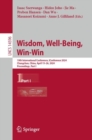 Image for Wisdom, well-being, win-win  : 19th International Conference, iConference 2024, Changchun, China, April 15-26, 2024, proceedingsPart I