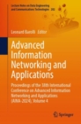 Image for Advanced Information Networking and Applications : Proceedings of the 38th International Conference on Advanced Information Networking and Applications (AINA-2024), Volume 4