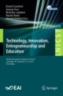 Image for Technology, Innovation, Entrepreneurship and Education : 4th EAI International Conference, TIE 2023, Cambridge, UK, September 27-28, 2023, Proceedings