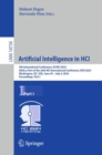 Image for Artificial Intelligence in HCI : Thematic Area, HIMI 2024, Held as Part of the 26th HCI International Conference, HCII 2024, Washington, DC, USA, June 29 – July 4, 2024, Proceedings, Part I