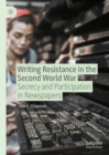 Image for Writing Resistance in the Second World War