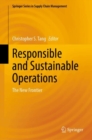 Image for Responsible and Sustainable Operations : The New Frontier