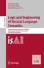 Image for Logic and Engineering of Natural Language Semantics